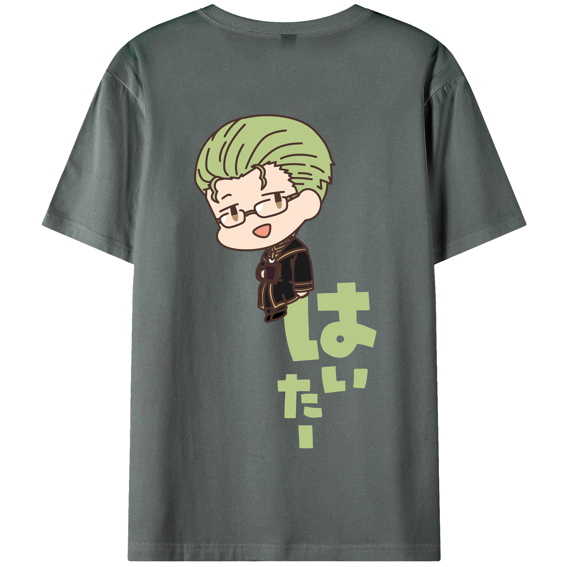 （画像用） 葬送のフリーレン Frieren 綿100％半袖Tシャツ（背面プリント）